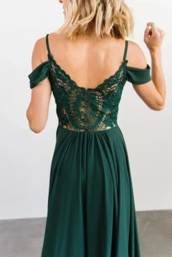 Fashion Baltic Born Bianca Lace Maxi Dress | Emerald