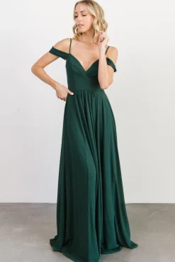 Fashion Baltic Born Bianca Lace Maxi Dress | Emerald