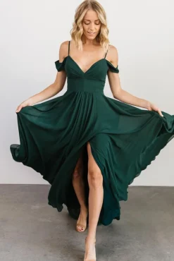 Fashion Baltic Born Bianca Lace Maxi Dress | Emerald