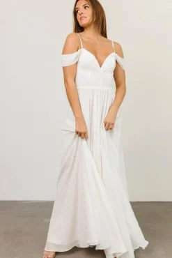 Hot Baltic Born Bianca Lace Maxi Dress | Off White OffWhite