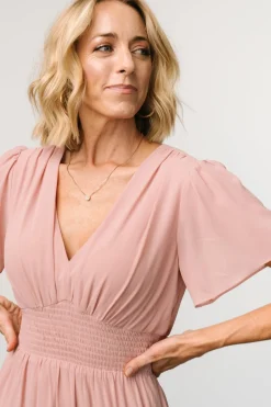 Sale Baltic Born Birdie Maxi Dress | Blush