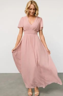 Sale Baltic Born Birdie Maxi Dress | Blush