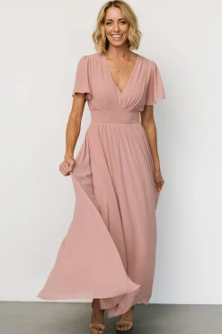 Sale Baltic Born Birdie Maxi Dress | Blush