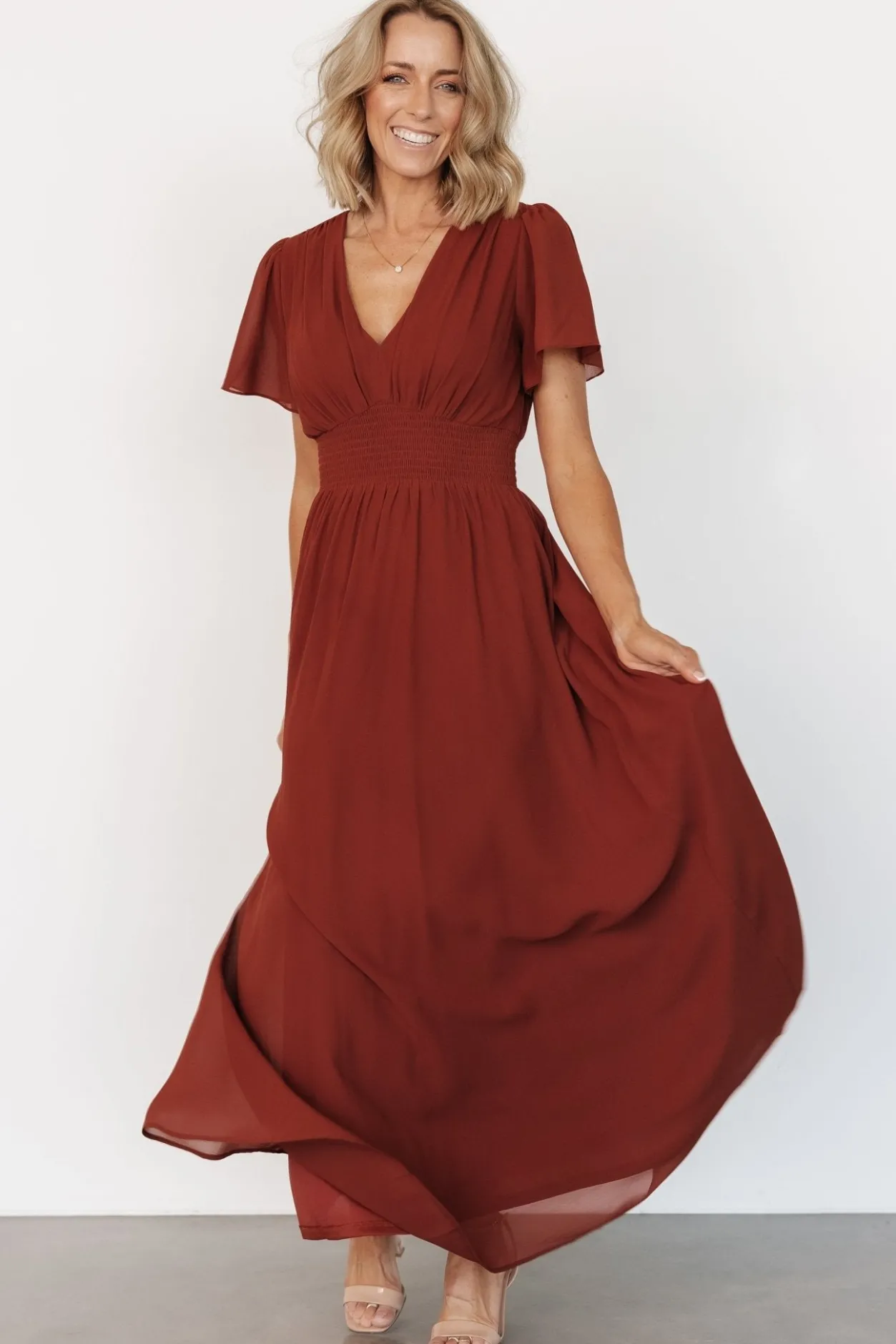 Fashion Baltic Born Birdie Maxi Dress | Cinnamon