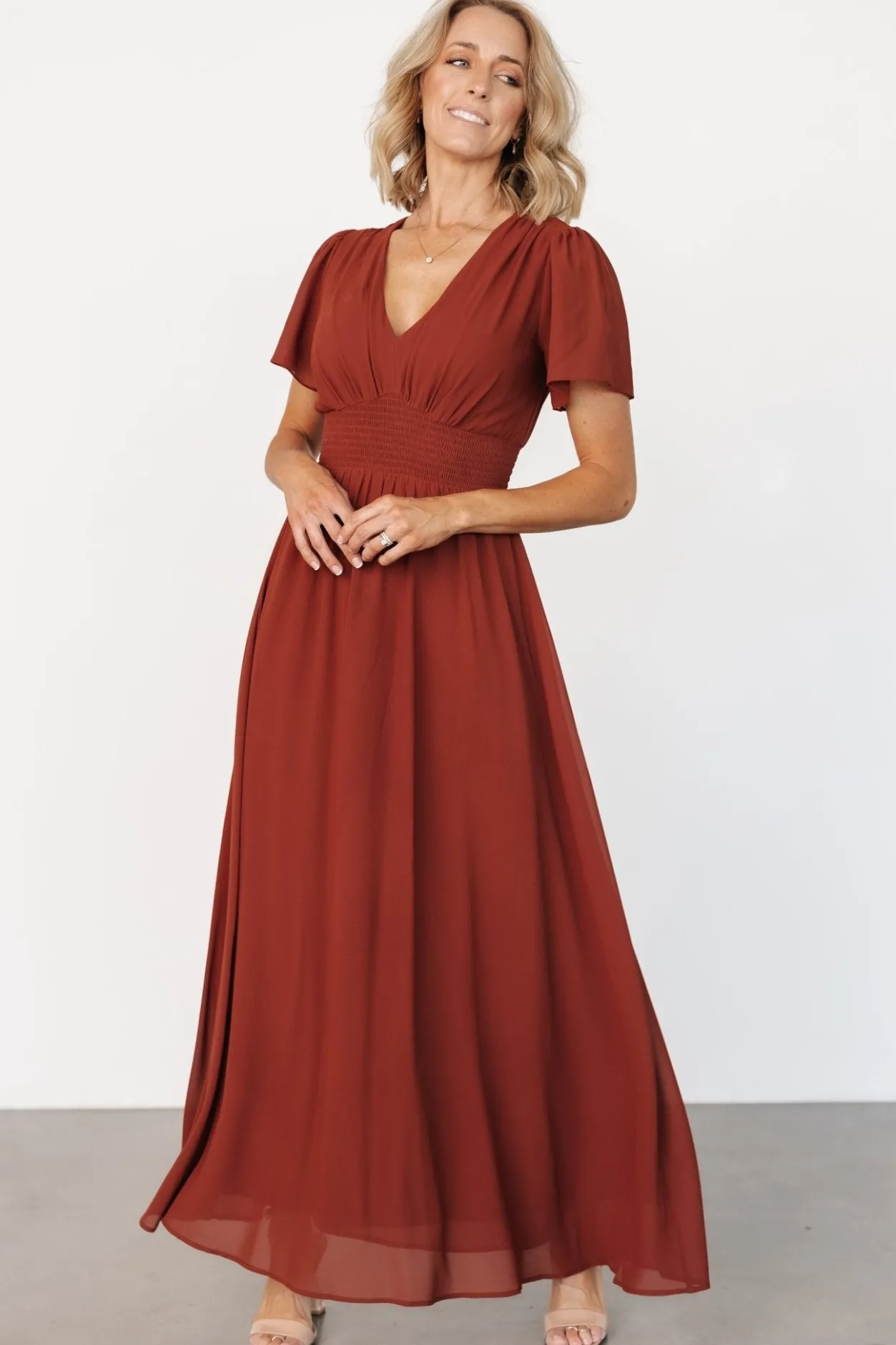 Fashion Baltic Born Birdie Maxi Dress | Cinnamon