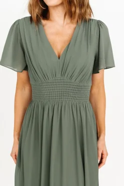 Online Baltic Born Birdie Maxi Dress | Dark Sage DarkSage