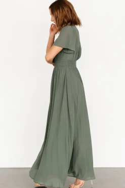 Online Baltic Born Birdie Maxi Dress | Dark Sage DarkSage