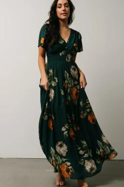 Best Baltic Born Birdie Maxi Dress | Deep Topaz Floral DeepTopazFloral