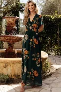 Best Baltic Born Birdie Maxi Dress | Deep Topaz Floral DeepTopazFloral