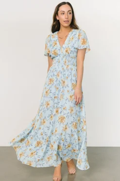 Fashion Baltic Born Birdie Maxi Dress | Light Blue Floral LightBlueFloral