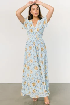 Fashion Baltic Born Birdie Maxi Dress | Light Blue Floral LightBlueFloral