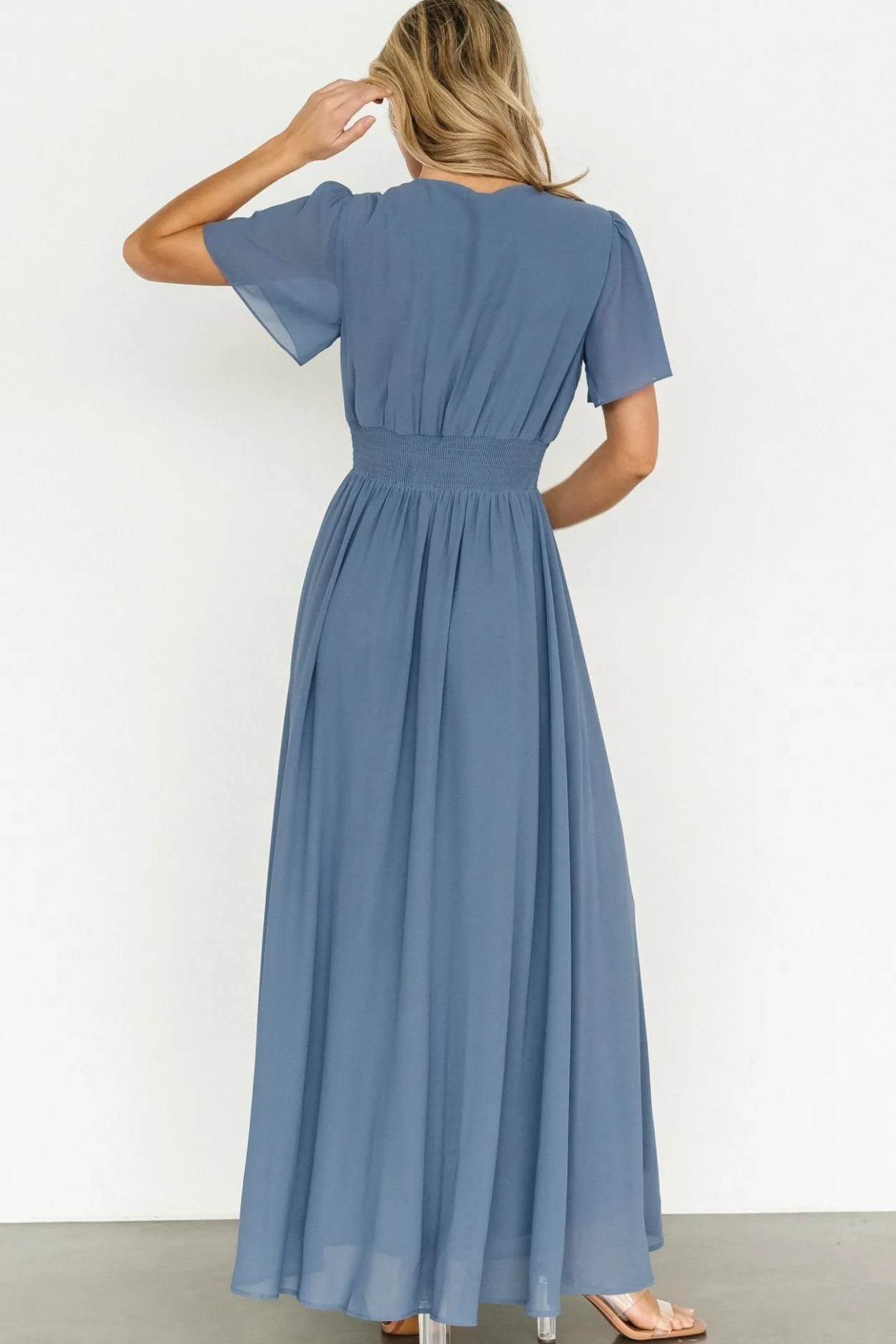 Discount Baltic Born Birdie Maxi Dress | Whisper Blue WhisperBlue