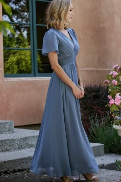 Discount Baltic Born Birdie Maxi Dress | Whisper Blue WhisperBlue