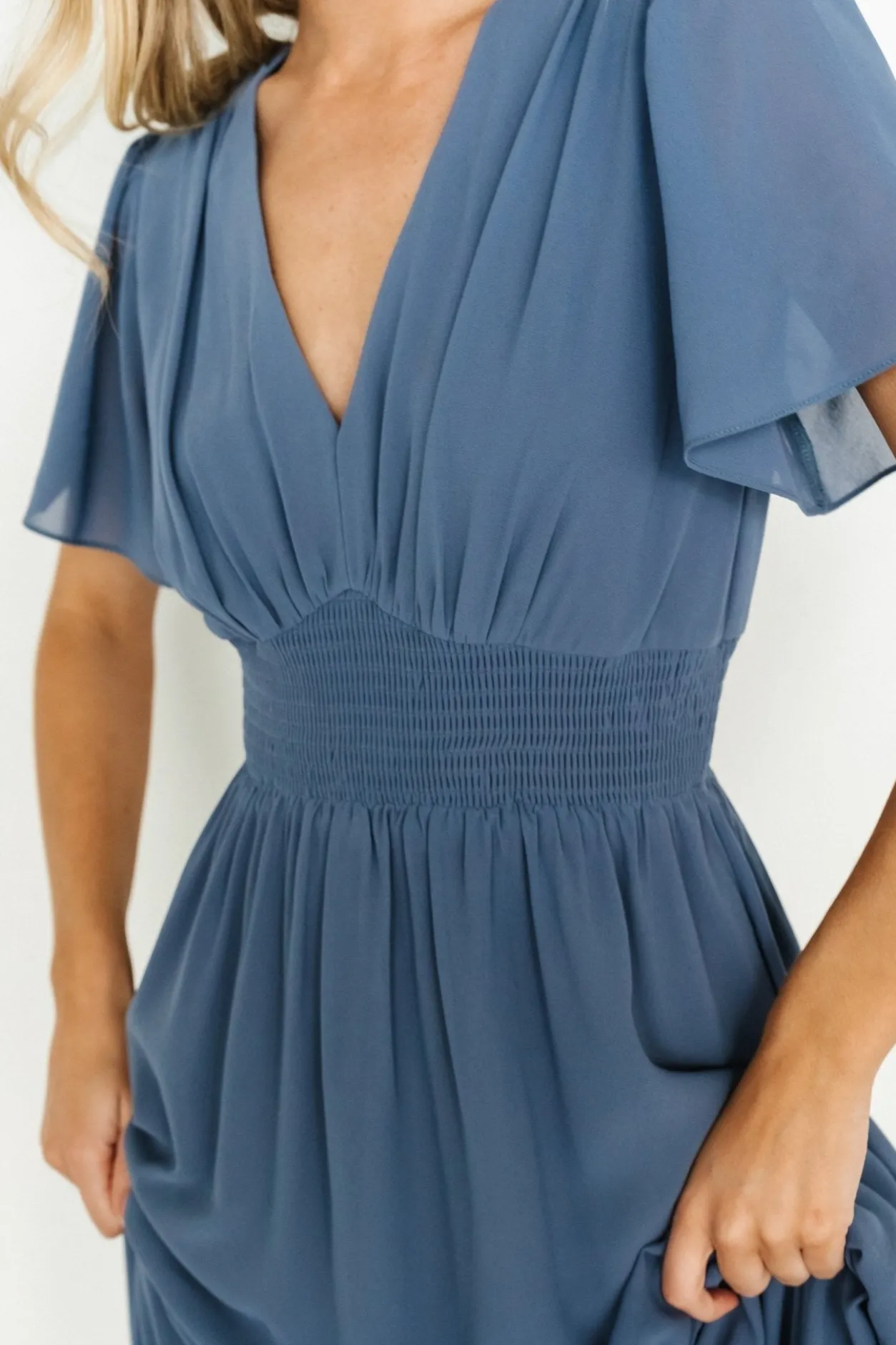 Discount Baltic Born Birdie Maxi Dress | Whisper Blue WhisperBlue