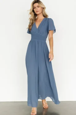 Discount Baltic Born Birdie Maxi Dress | Whisper Blue WhisperBlue
