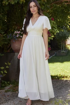 Discount Baltic Born Birdie Maxi Dress | White