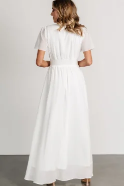 Discount Baltic Born Birdie Maxi Dress | White