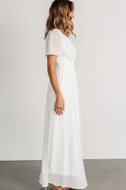 Discount Baltic Born Birdie Maxi Dress | White