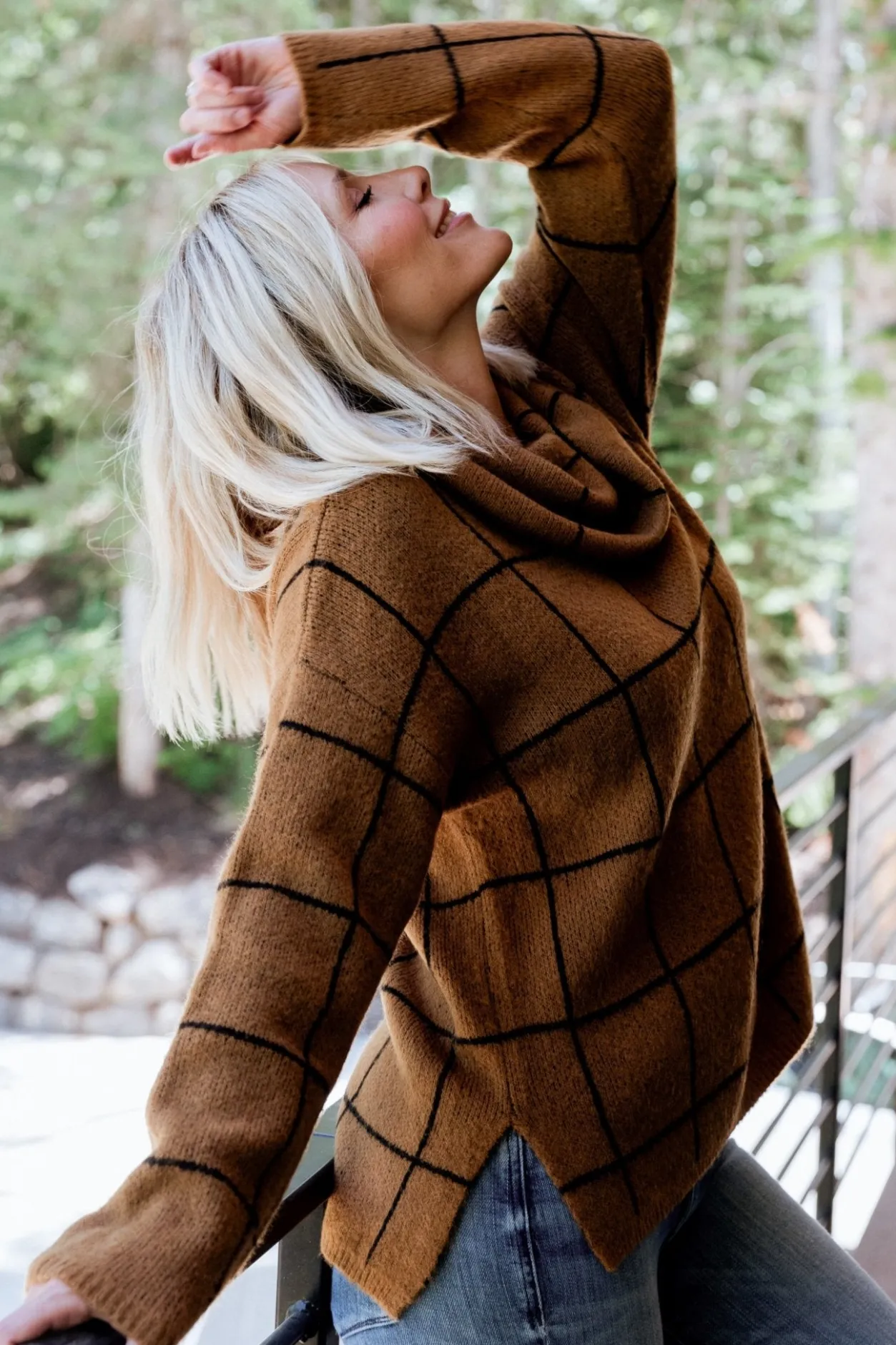 Best Baltic Born Birmingham Funnel Neck Sweater | Brown