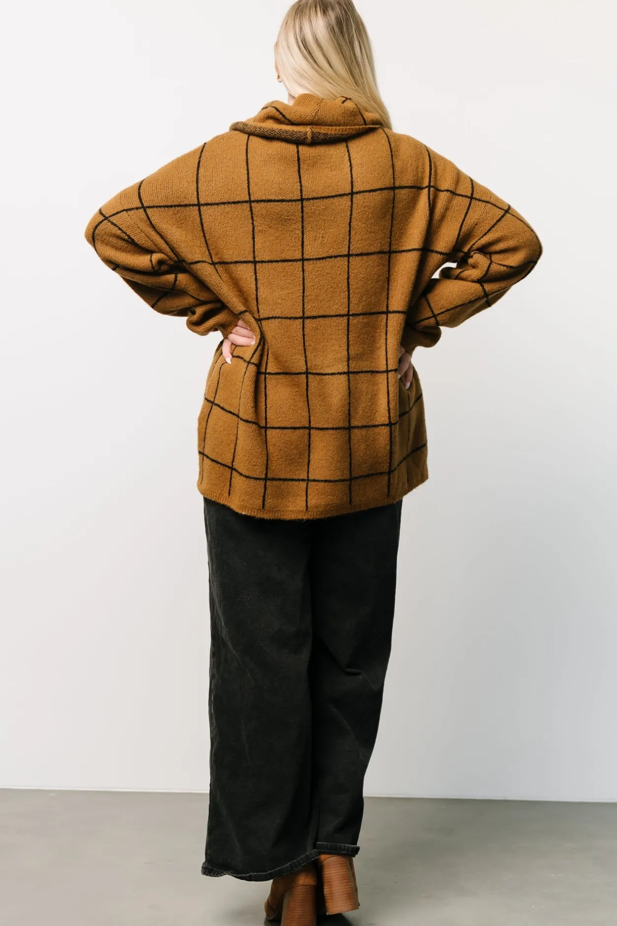 Best Baltic Born Birmingham Funnel Neck Sweater | Brown