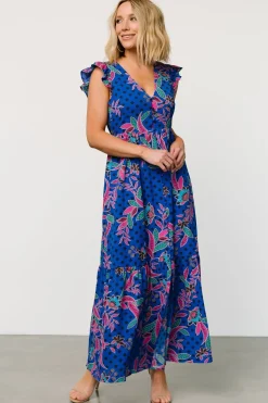 Best Baltic Born Biscayne Maxi Dress | Indigo Print IndigoPrint