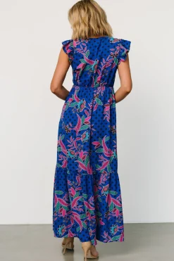 Best Baltic Born Biscayne Maxi Dress | Indigo Print IndigoPrint