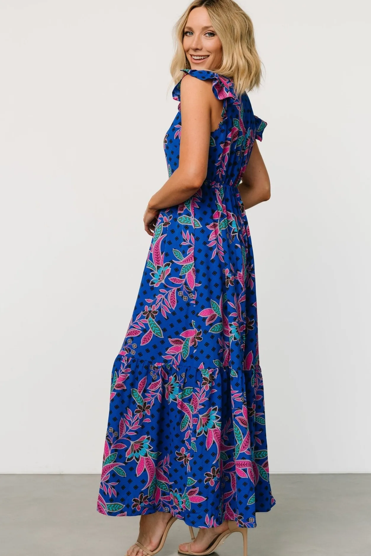 Best Baltic Born Biscayne Maxi Dress | Indigo Print IndigoPrint