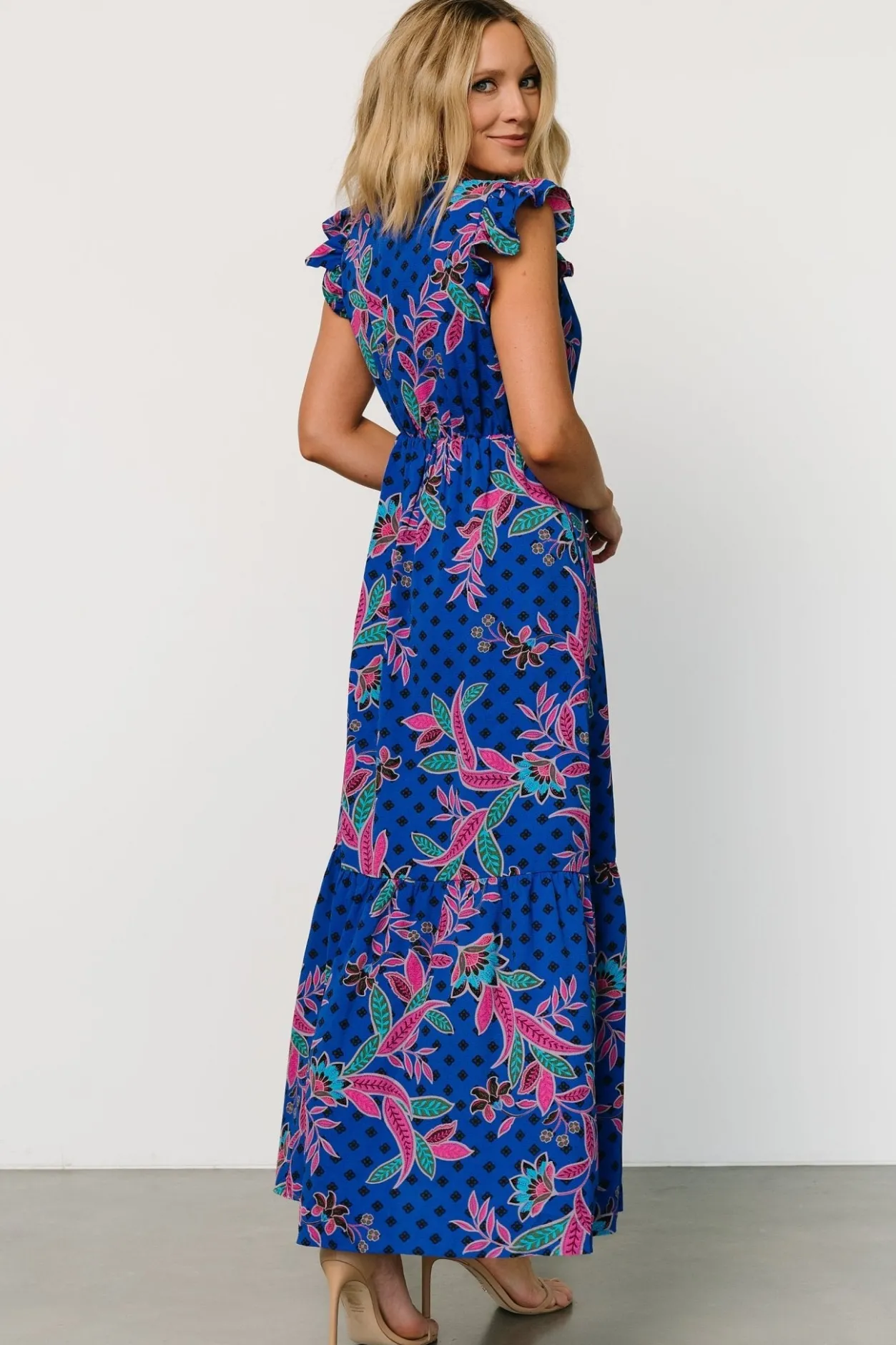 Best Baltic Born Biscayne Maxi Dress | Indigo Print IndigoPrint