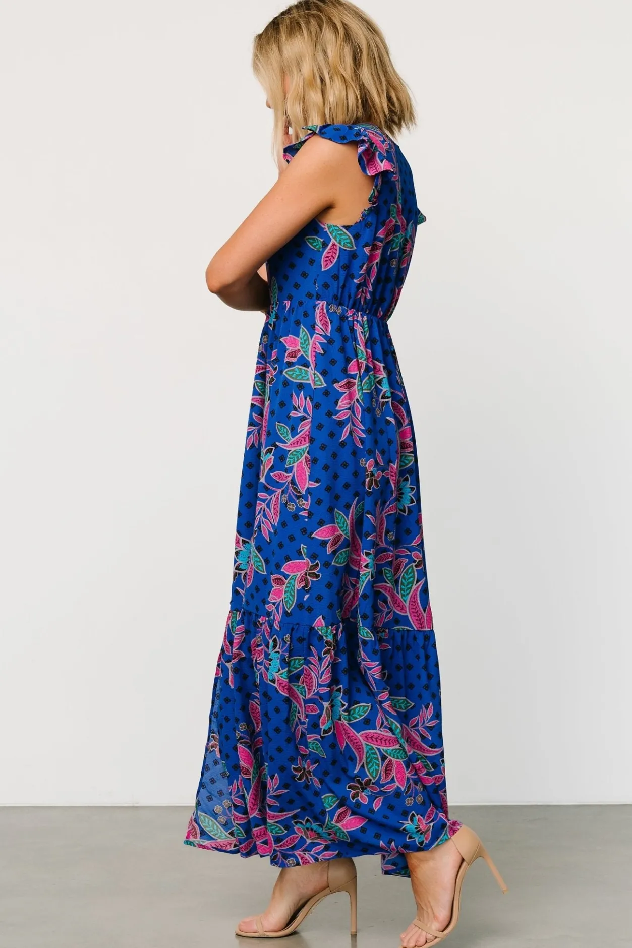 Best Baltic Born Biscayne Maxi Dress | Indigo Print IndigoPrint