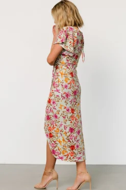 Best Baltic Born Bloomfield Midi Dress | Sage Floral SageFloral