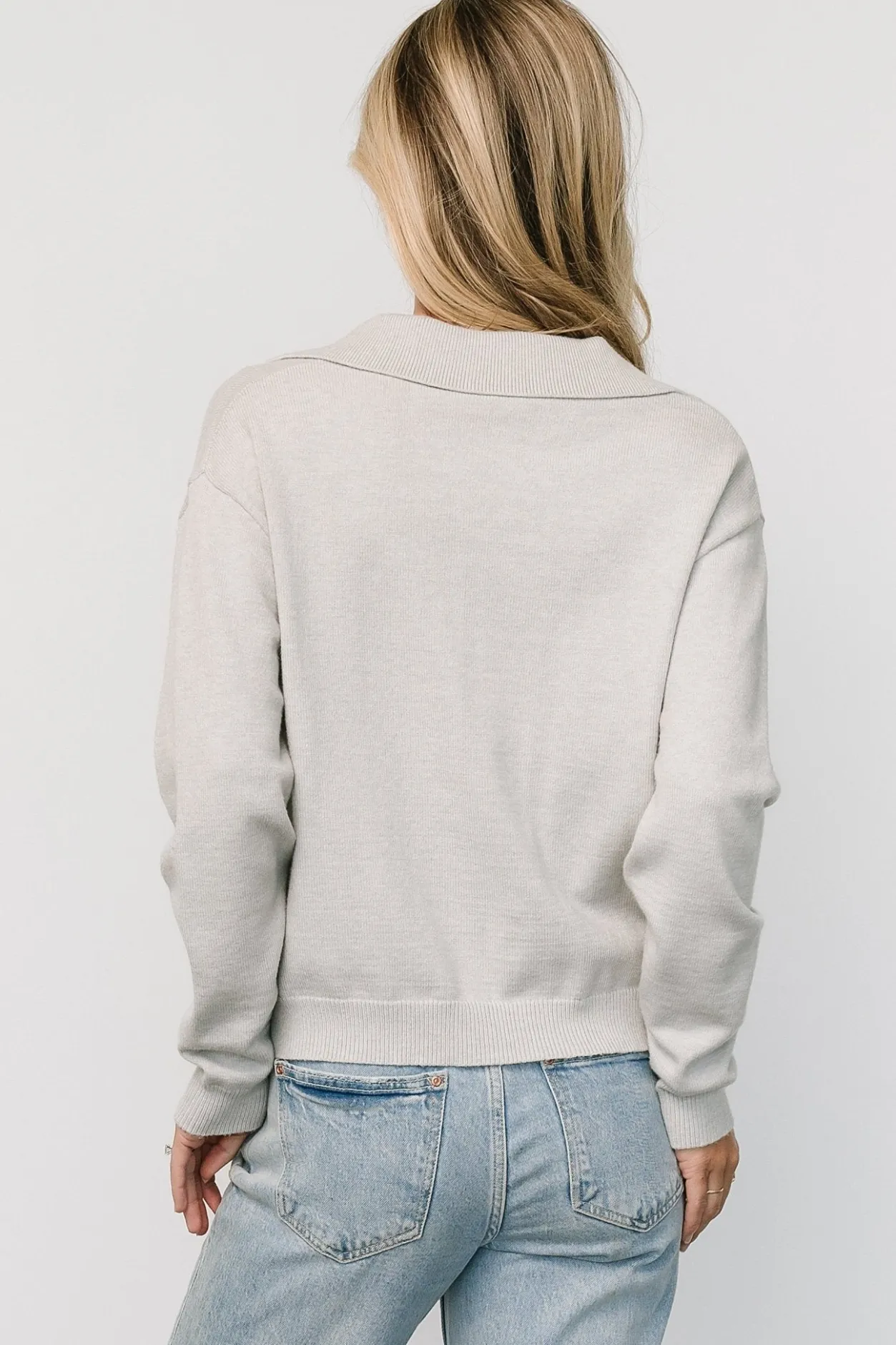 Hot Baltic Born Bodhi Sweater | Light Gray LightGray