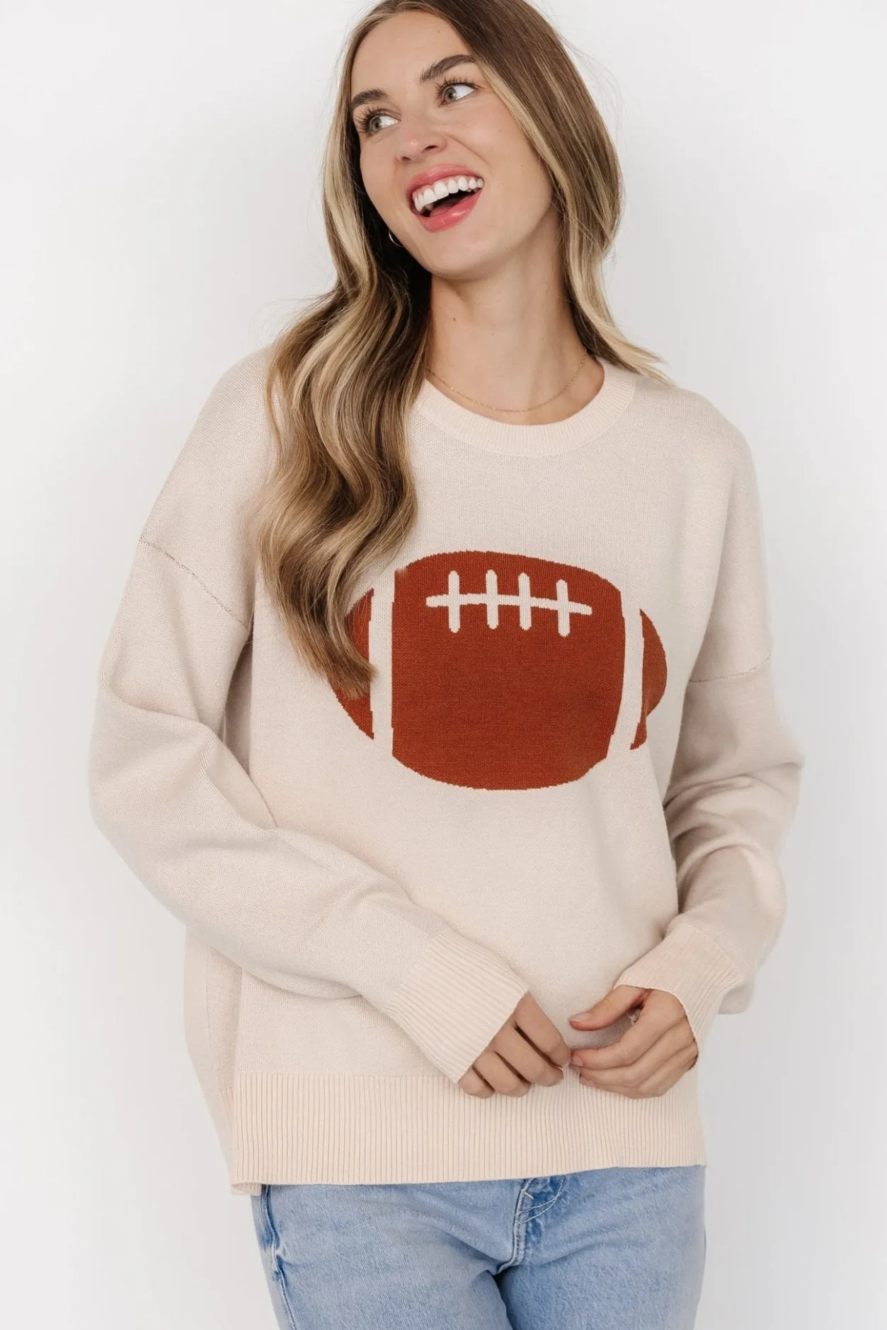 Hot Baltic Born Brady Sweater | Cream