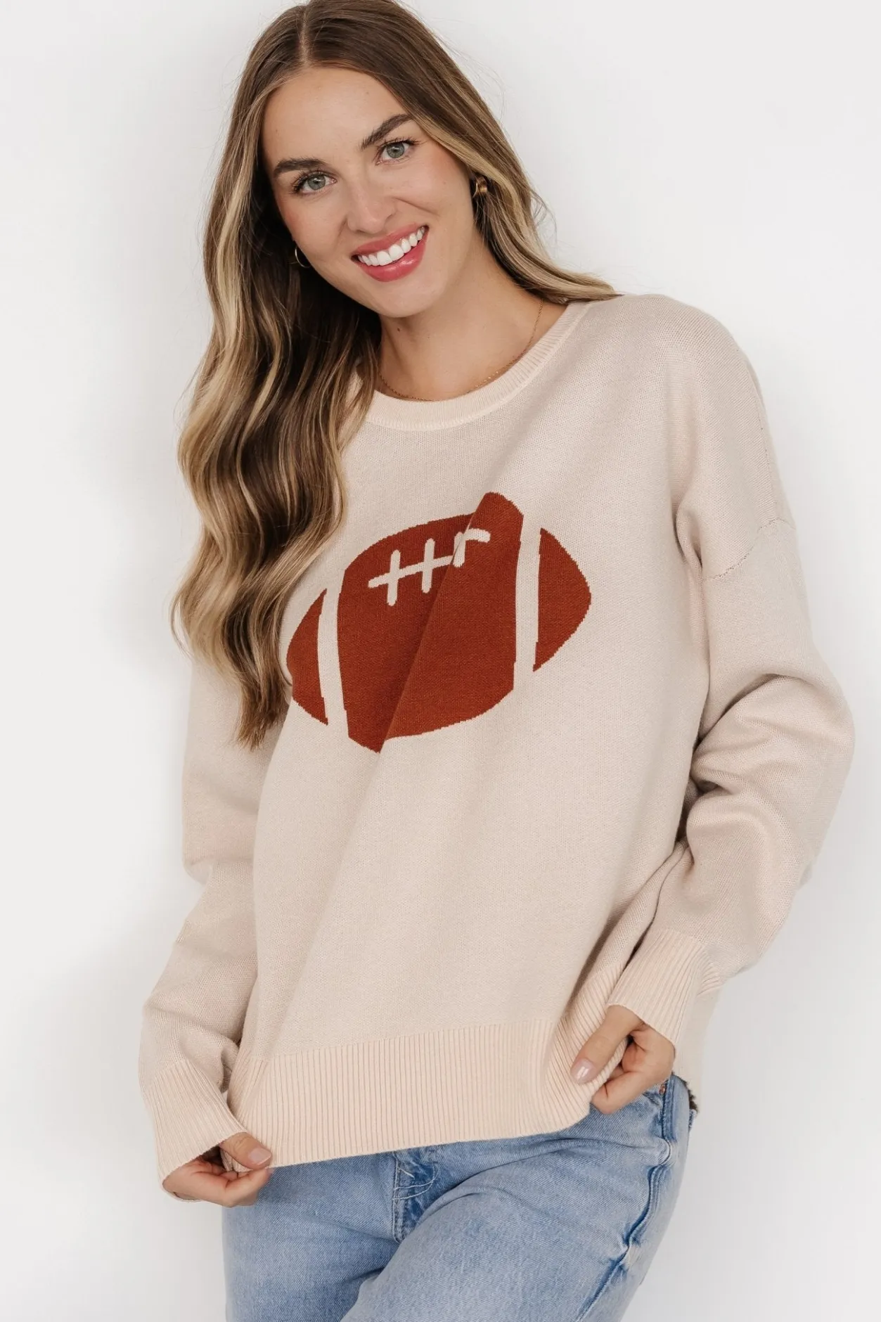 Hot Baltic Born Brady Sweater | Cream
