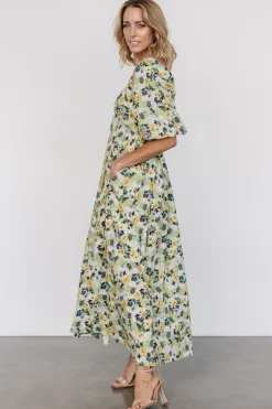 Best Baltic Born Brielle Maxi Dress | Green Floral GreenFloral