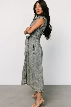 Online Baltic Born Britney Denim Dress | Vintage Blue VintageBlue