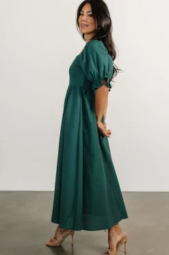 Fashion Baltic Born Britton Midi Dress | Evergreen