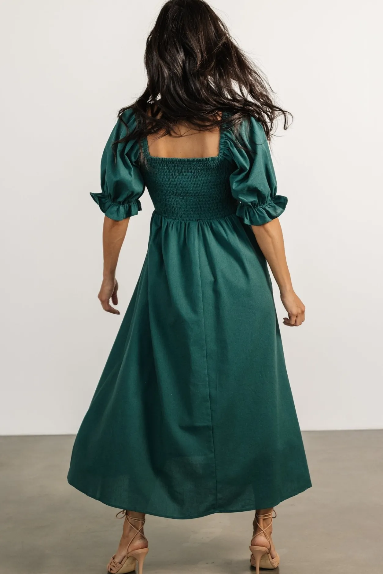 Fashion Baltic Born Britton Midi Dress | Evergreen