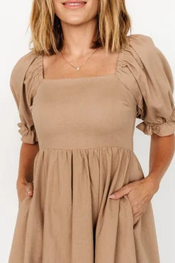 Discount Baltic Born Britton Midi Dress | Tan