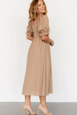 Discount Baltic Born Britton Midi Dress | Tan
