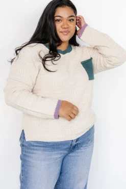 Hot Baltic Born Brixton Weave Sweater | Oatmeal