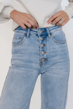 Outlet Baltic Born Brody High-Rise Wide Leg Jeans | Light Wash LightWash