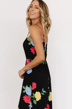 Discount Baltic Born Brooklyn Wide Leg Jumpsuit | Black Floral BlackFloral