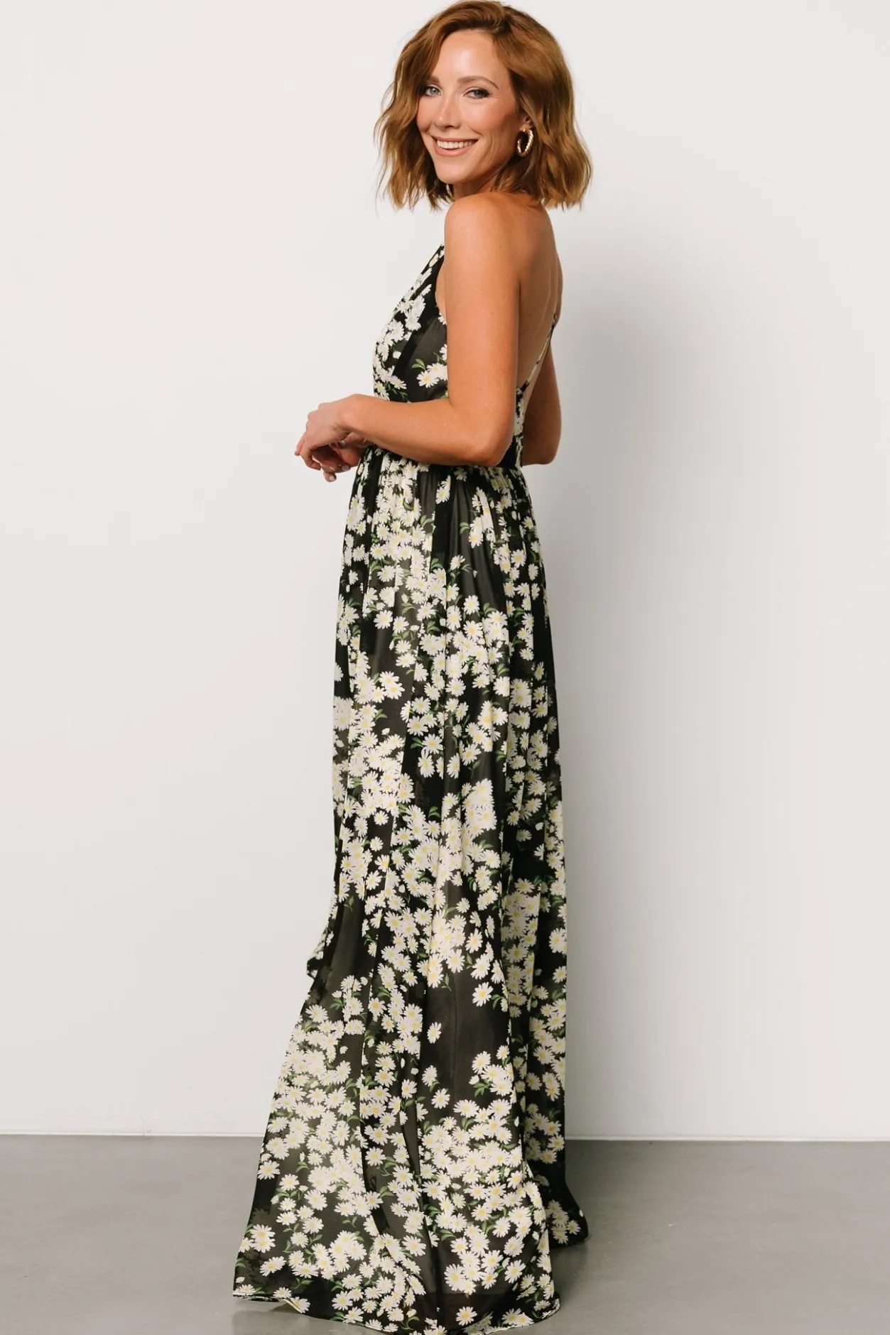 Discount Baltic Born Brylee Maxi Dress | Black Flower Print BlackFlowerPrint