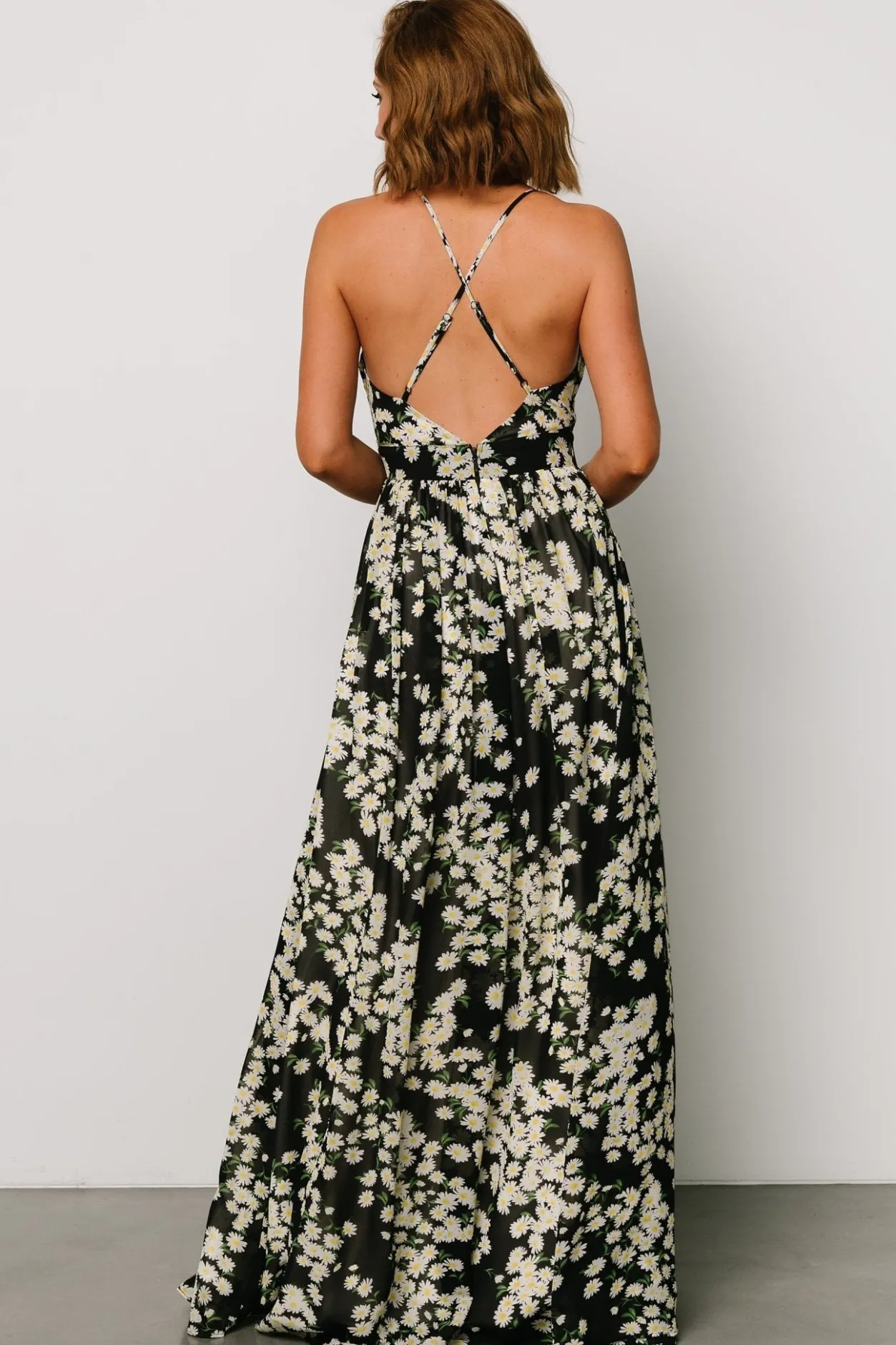 Discount Baltic Born Brylee Maxi Dress | Black Flower Print BlackFlowerPrint