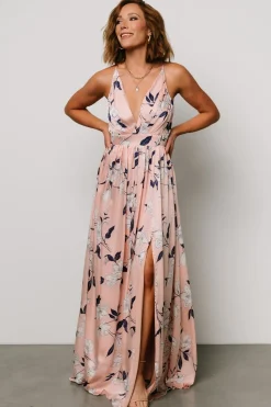 Online Baltic Born Brylee Maxi Dress | Blush Floral BlushFloral