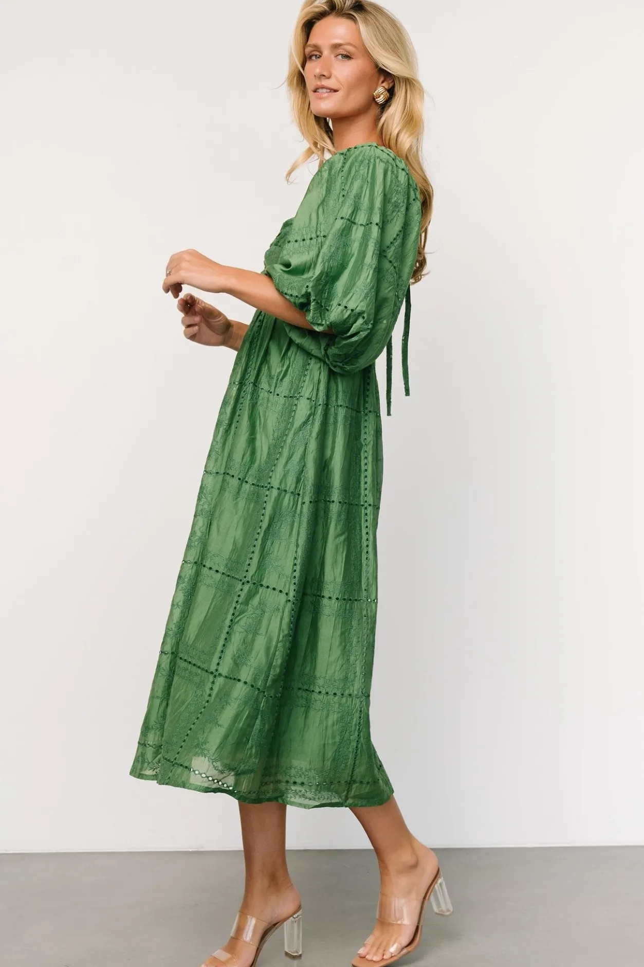 New Baltic Born Brynn Midi Dress | Green