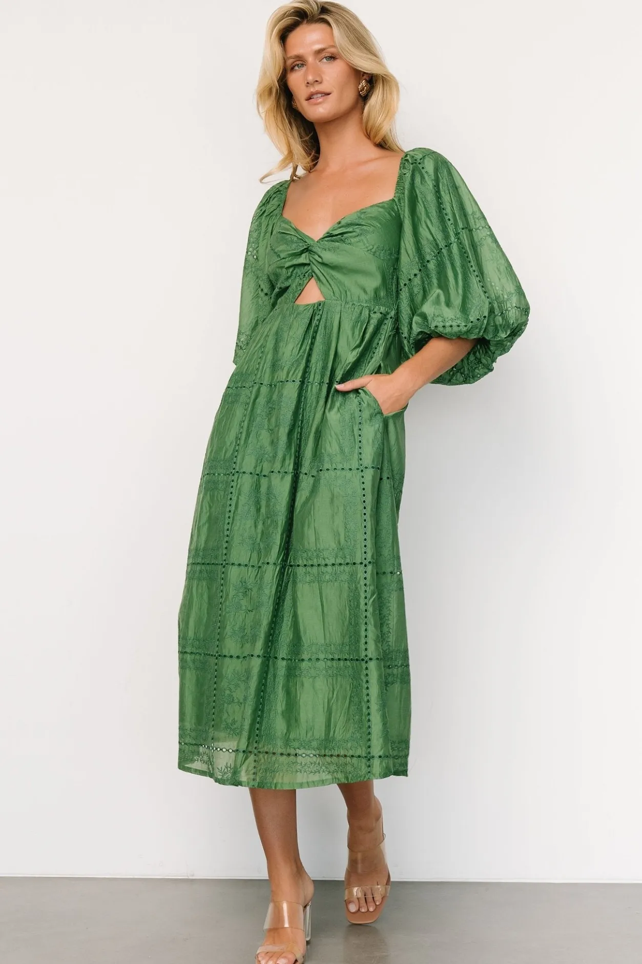 New Baltic Born Brynn Midi Dress | Green