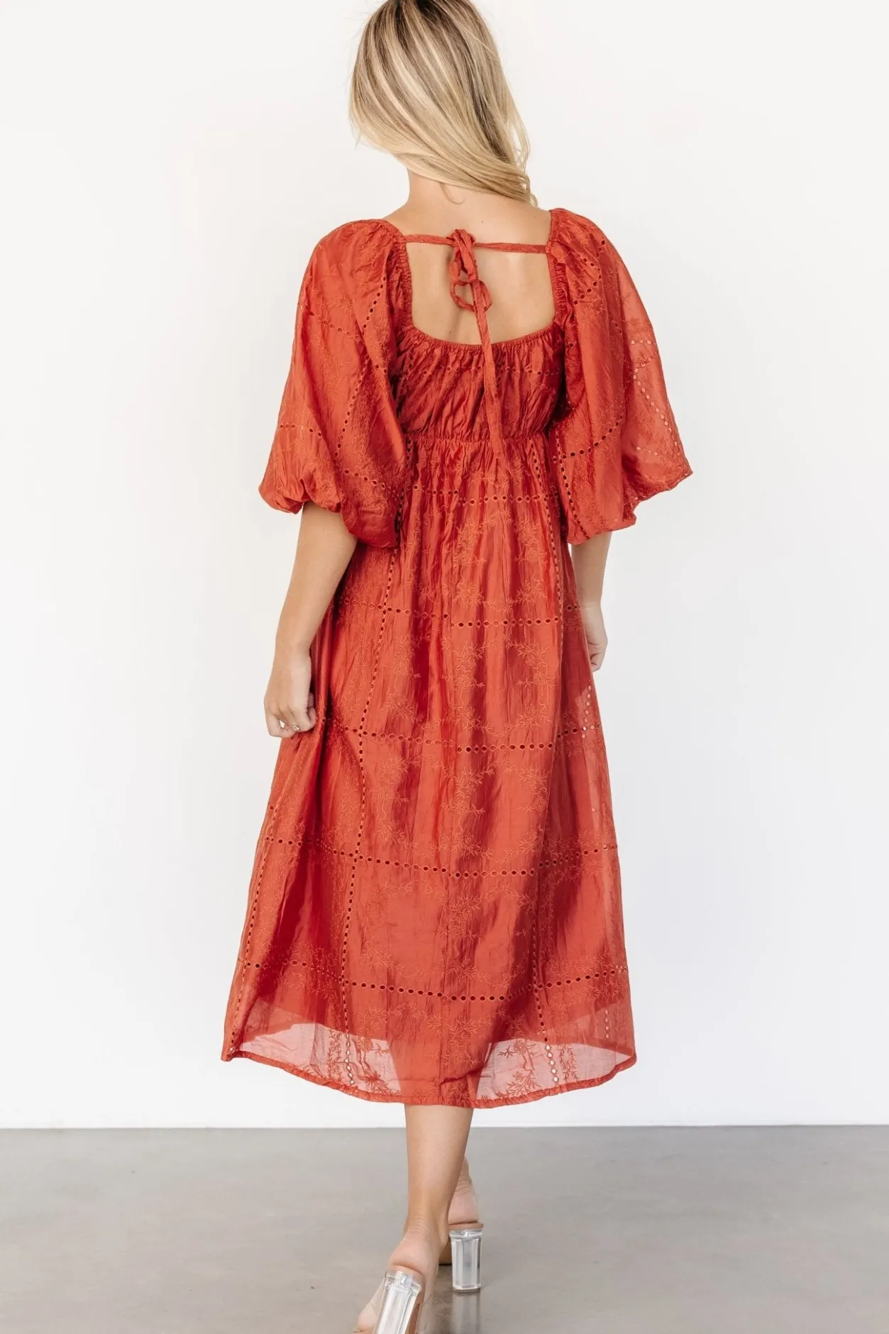 Sale Baltic Born Brynn Midi Dress | Rust