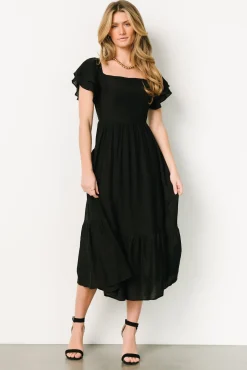 Online Baltic Born Buttercup Midi Dress | Black
