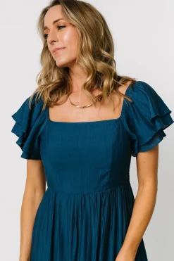 Fashion Baltic Born Buttercup Midi Dress | Deep Blue DeepBlue